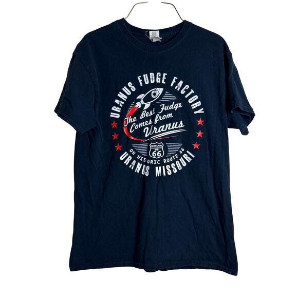 Uranus Missouri Fudge Factory Route 66 Tourist‎ T-shirt Gildan Size MEDIUM - Picture 1 of 5